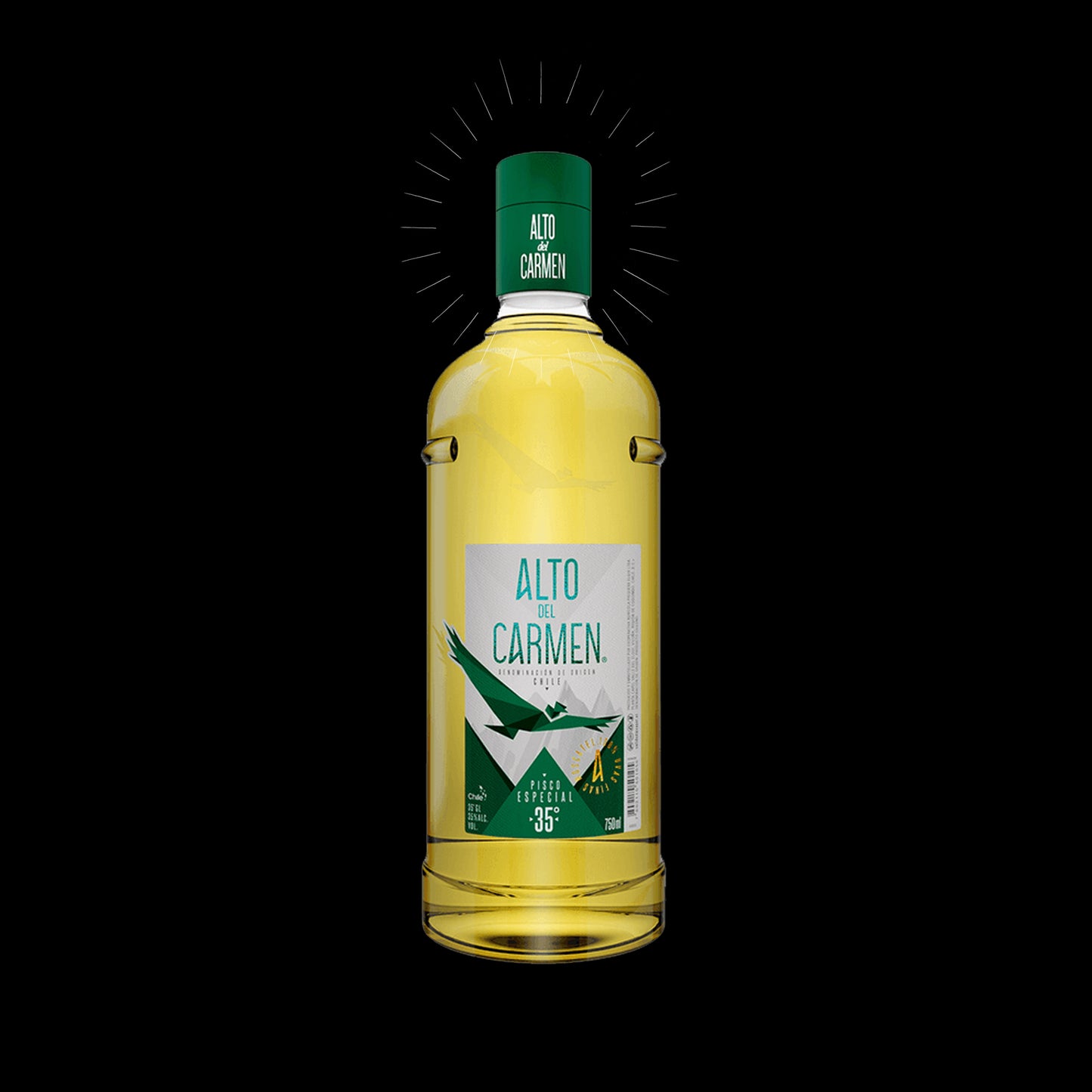 Pisco Alto del Carmen Especial 35° 0,75L