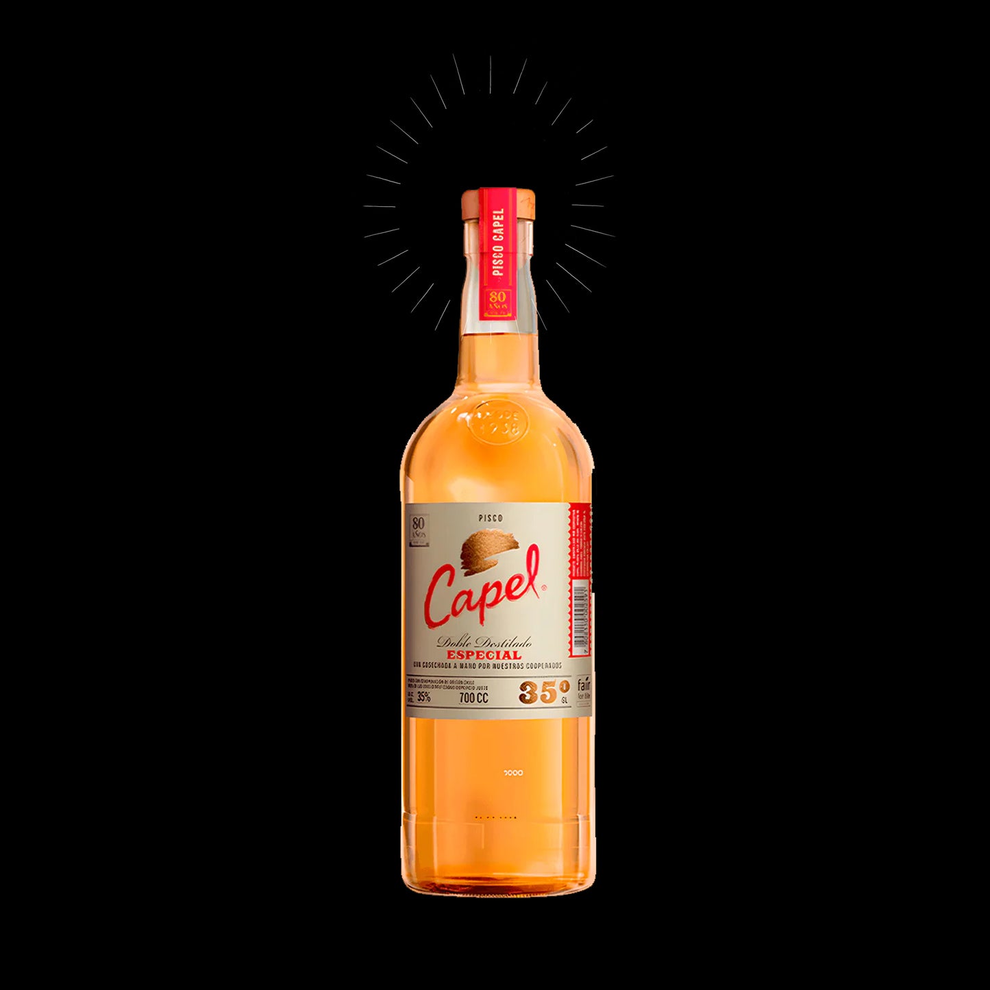 CAPEL Especial Doble Destilado S/E 35° 0,7L